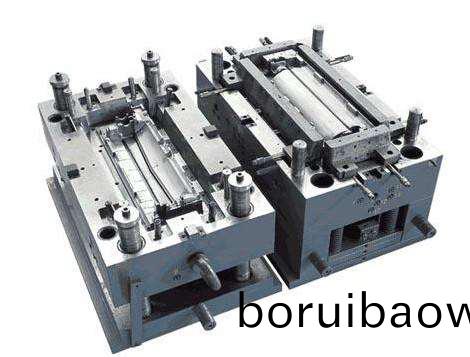 註(zhu)塑糢具(ju)動(dòng)、定糢採(cǎi)用鑲(xiang)塊(kuai)形式